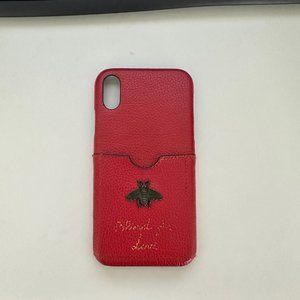 Blind for Love Inspired Luxury Leather Phone Case for Iphone X